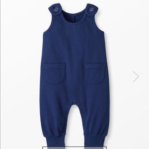 Hanna Andersson Pocket Overalls Organic French Terry